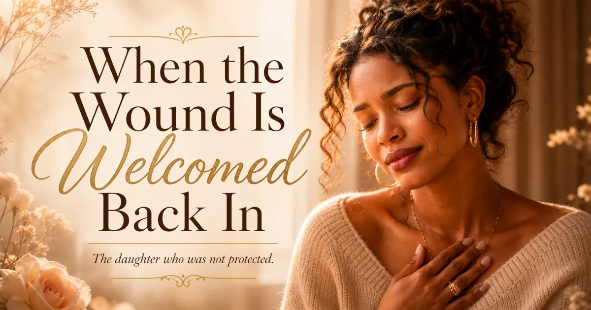 When the Wound Is Welcomed Back In | Almost a Daughter, Always a Black Sheep