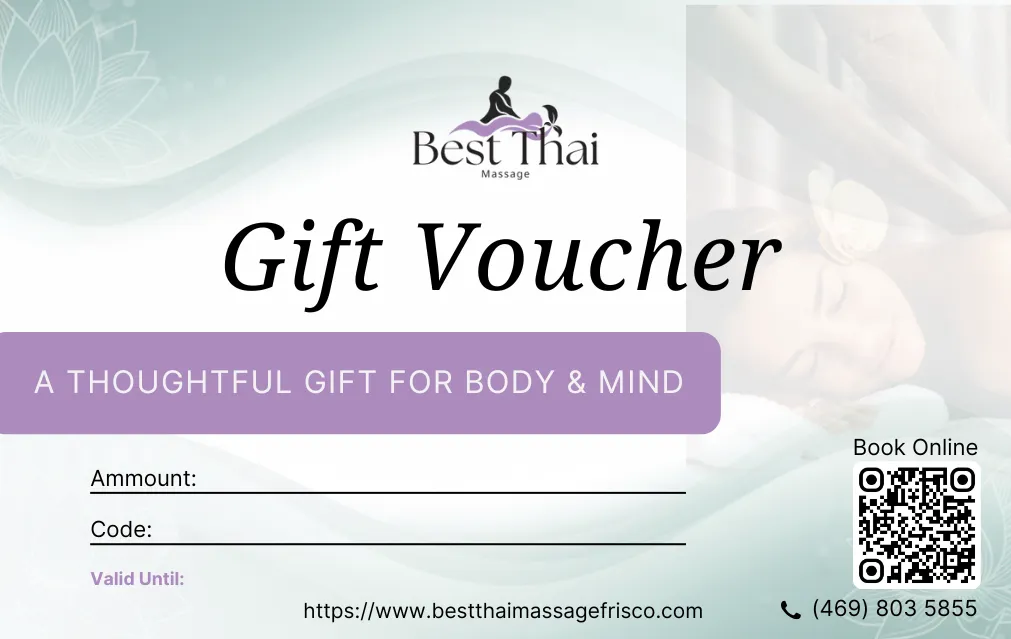 Gift Voucher for Thai Massage in Hamilton Hill