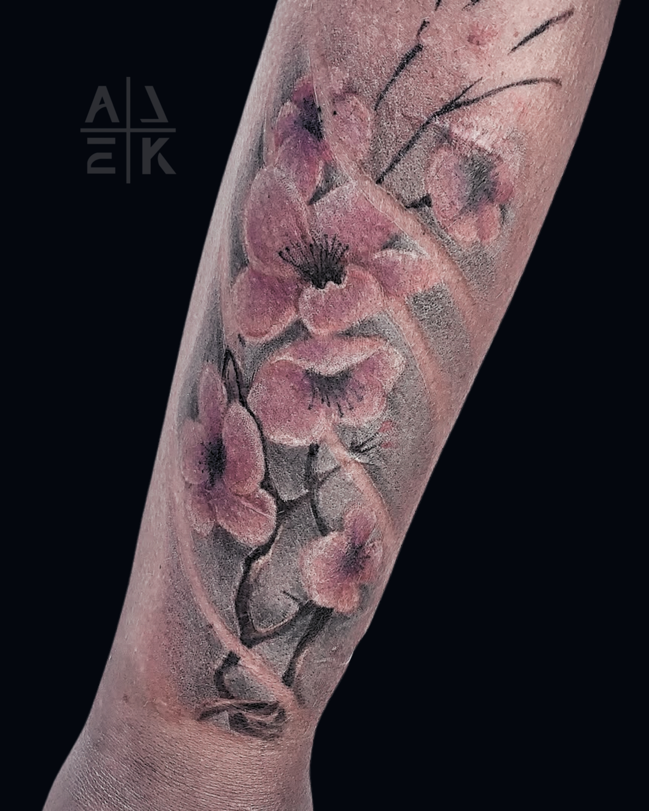 Scorpion chest tattoo in hyper-realism with red and black tones — memorial for the war in Afghanistan by Alek the Saint,Oceanside, Ca