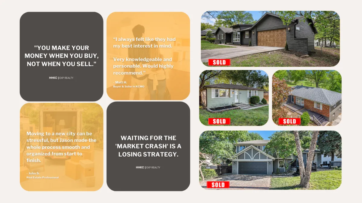 Kansas City homes sold by Heartland Homes KC with client testimonials and recent sales