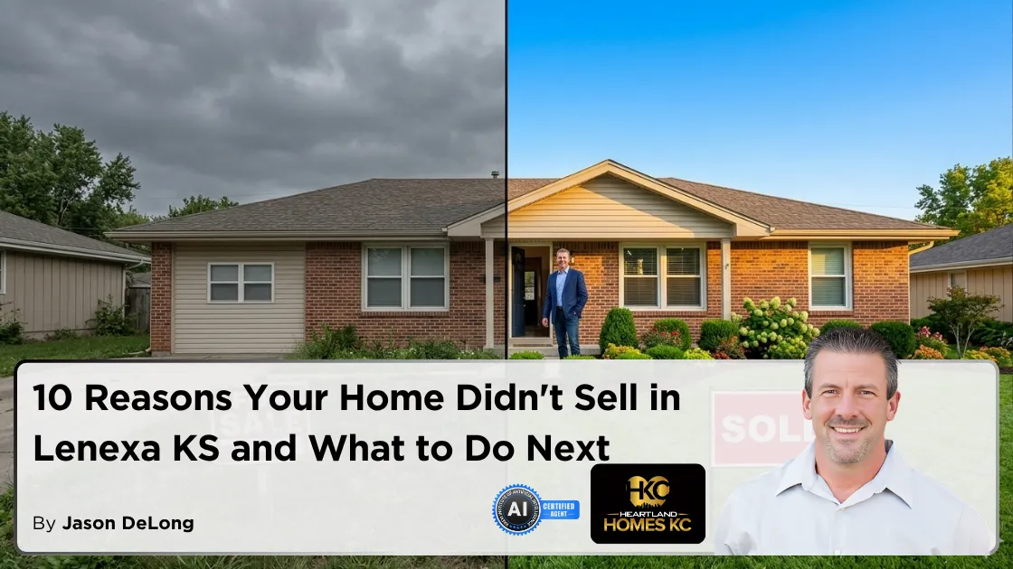 10 Reasons Your Home Didn't Sell in Lenexa KS and What to Do Next