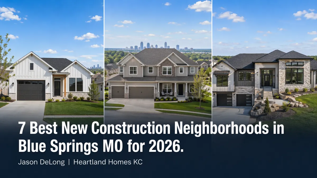 7 Best New Construction Neighborhoods in Blue Springs MO 2026