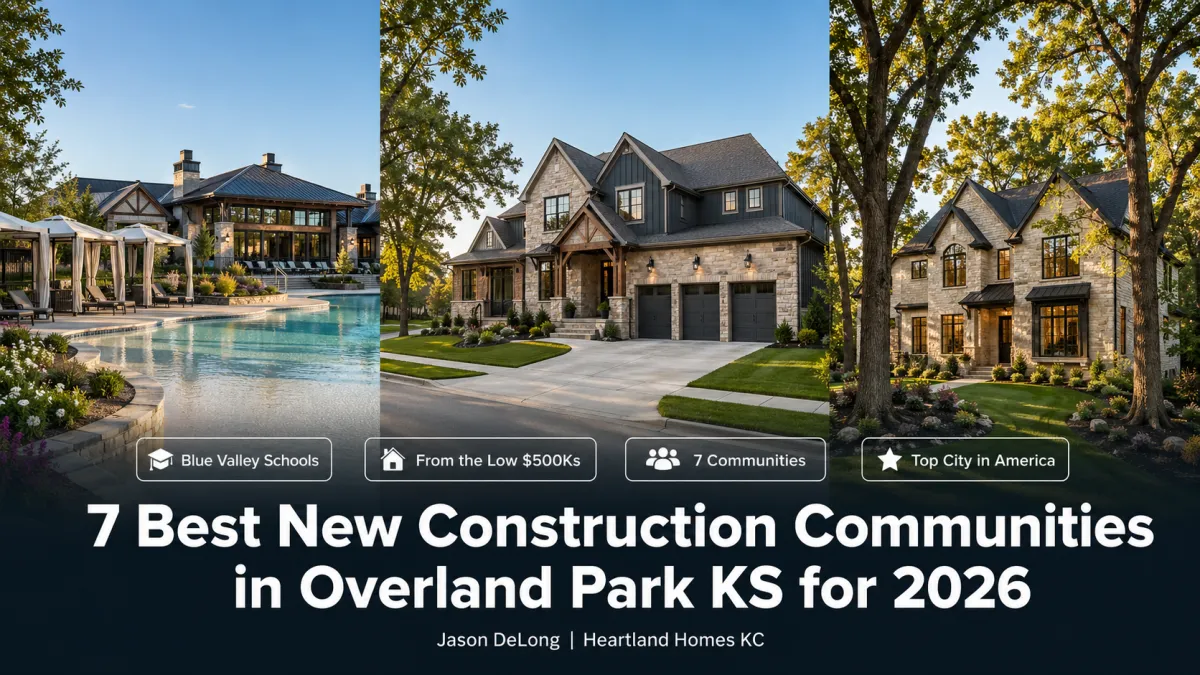  7 Best New Construction Communities in Overland Park KS 2026