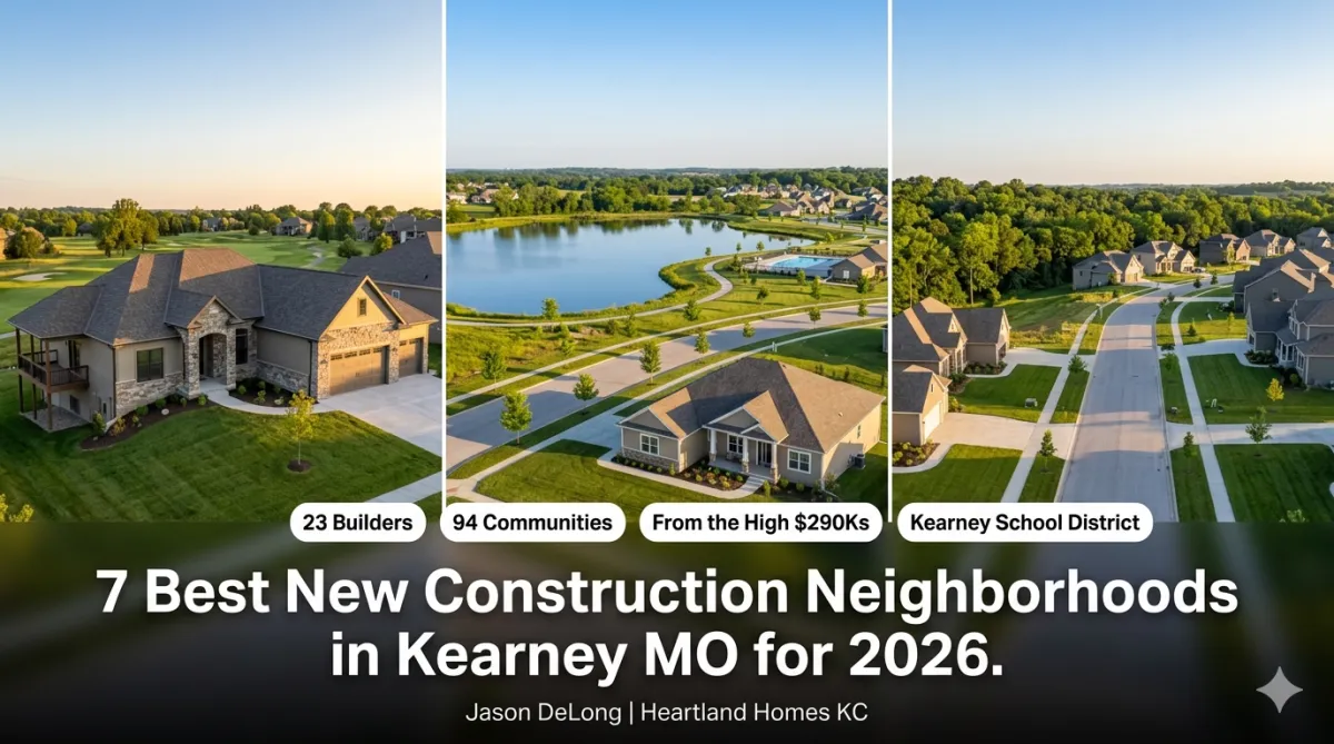 7 Best New Construction Neighborhoods in Kearney MO 2026