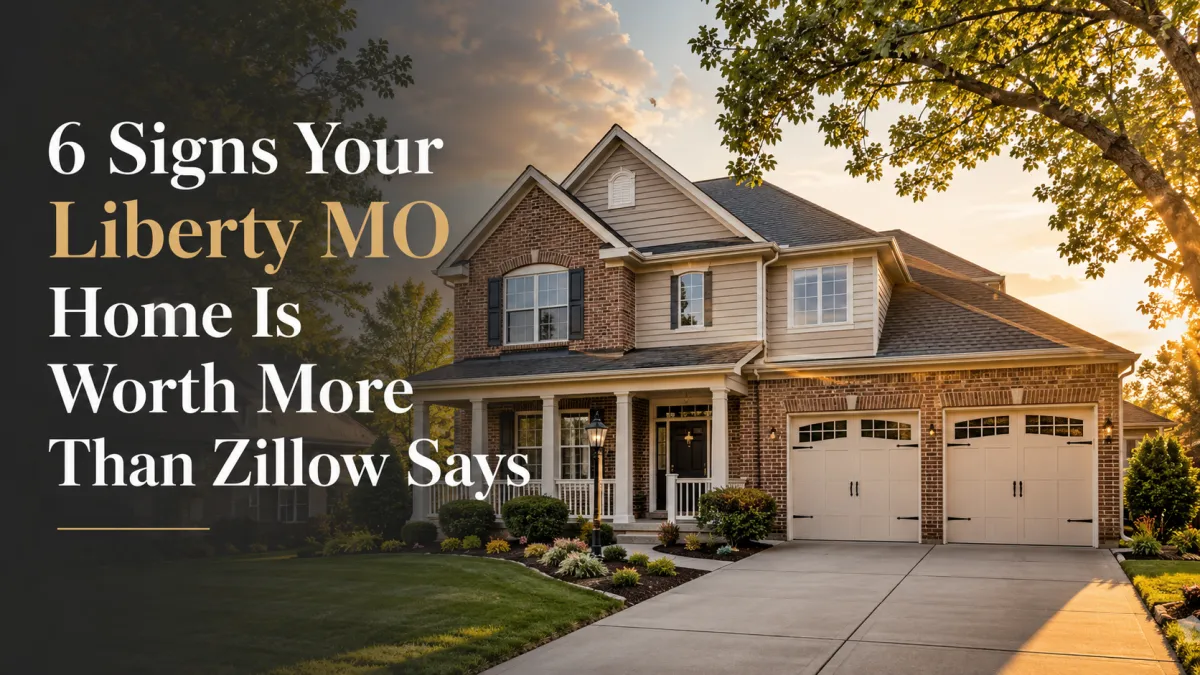 6 Signs Your Liberty MO Home Is Worth More Than Zillow Says