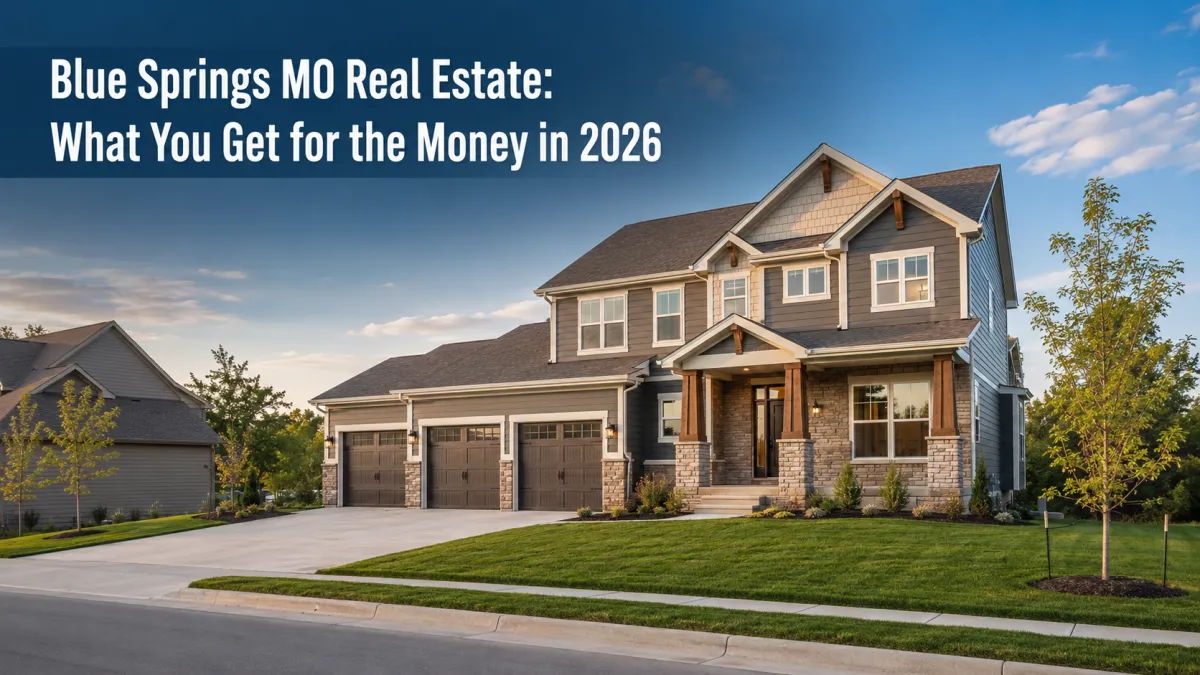 Blue Springs MO Real Estate: What You Get for the Money in 2026