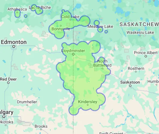 Swift-Net Coverage Map