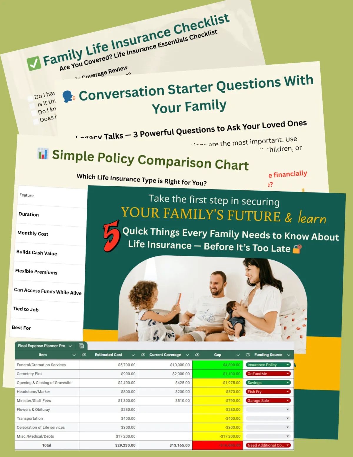 Wealth Builders Insurance Agency | The Final Expense Planner Pro - A Peace of Mind Insurance ToolKit  Image