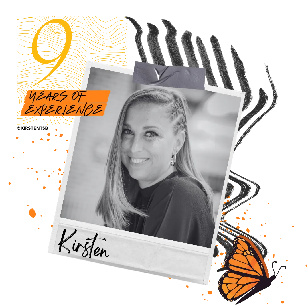 Kirsten Gallagher, CEO of Empower Her and live process and systems coach for the 12-week Mentorship Program