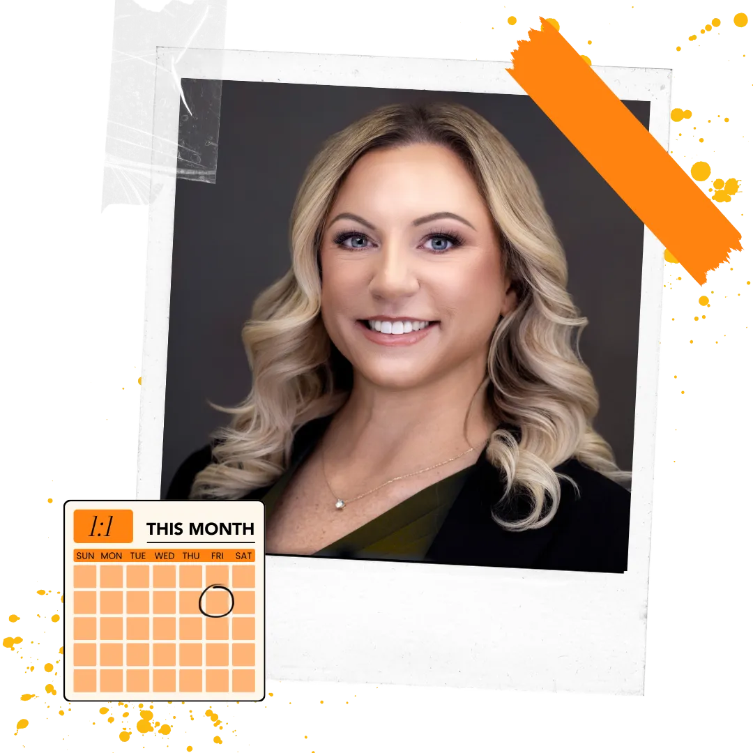 Book your 1:1 Coaching + Accountability call with Co-founder, Andrea.