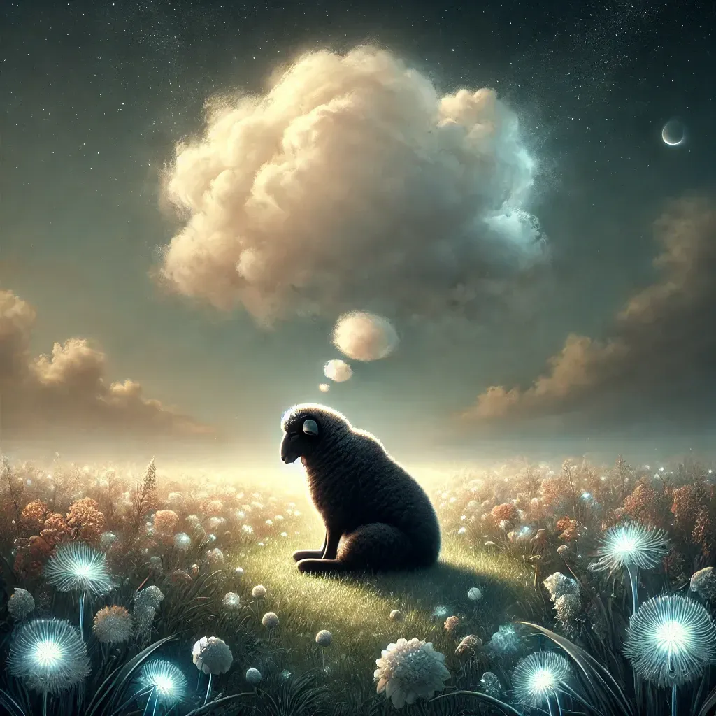 man standing on top of mountain