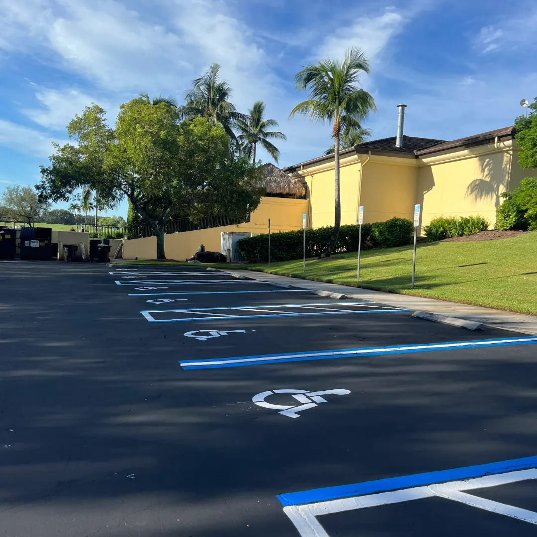 Naples Parking Lot Striping