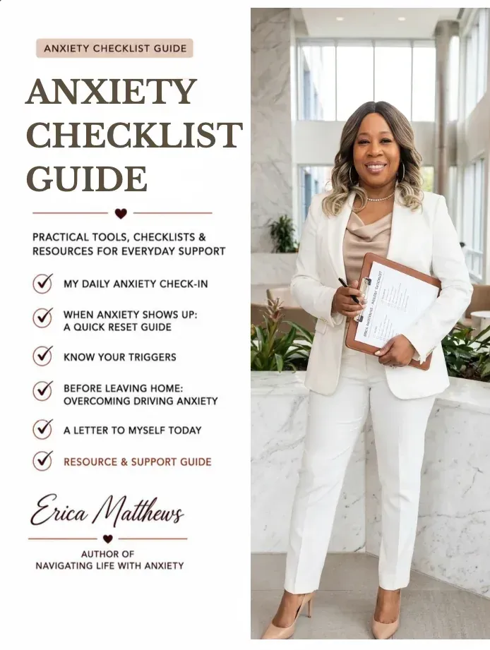 Free Anxiety Checklist Mockup