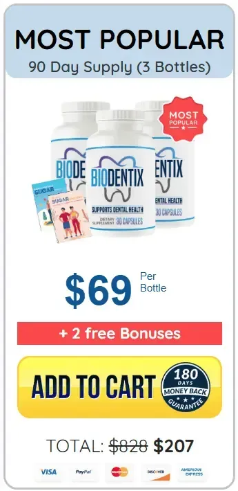 Buy Biodentix 3 Bottle