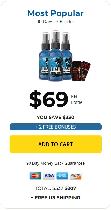 Buy TitanTransform 3 Bottle