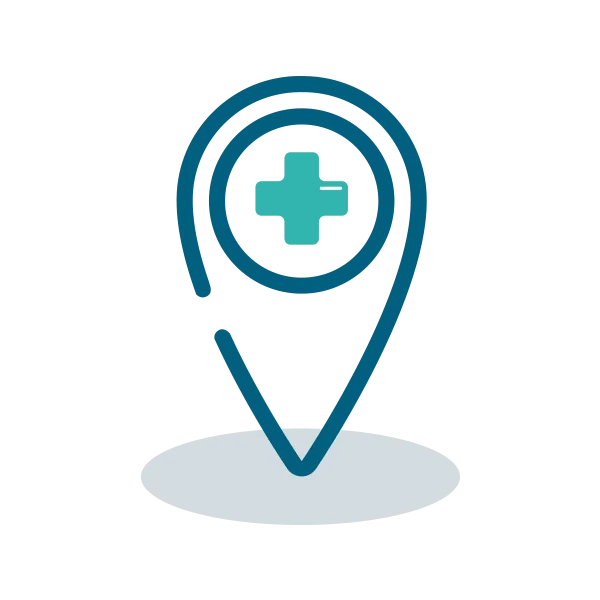 consultórios físicos por todo o país