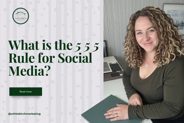 What is the 5 5 5 Rule for Social Media?