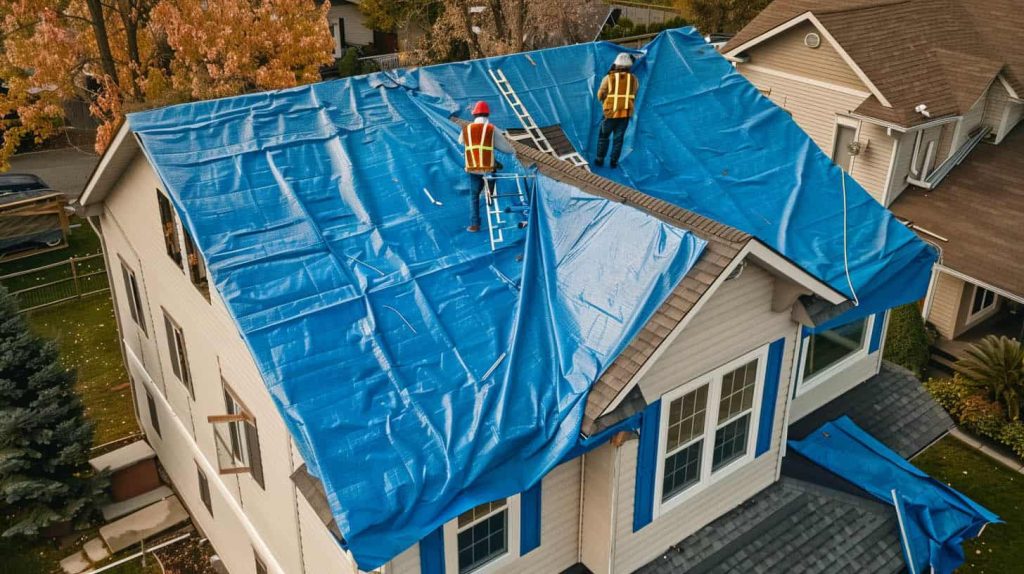emergency roof tarping La Crosse WI