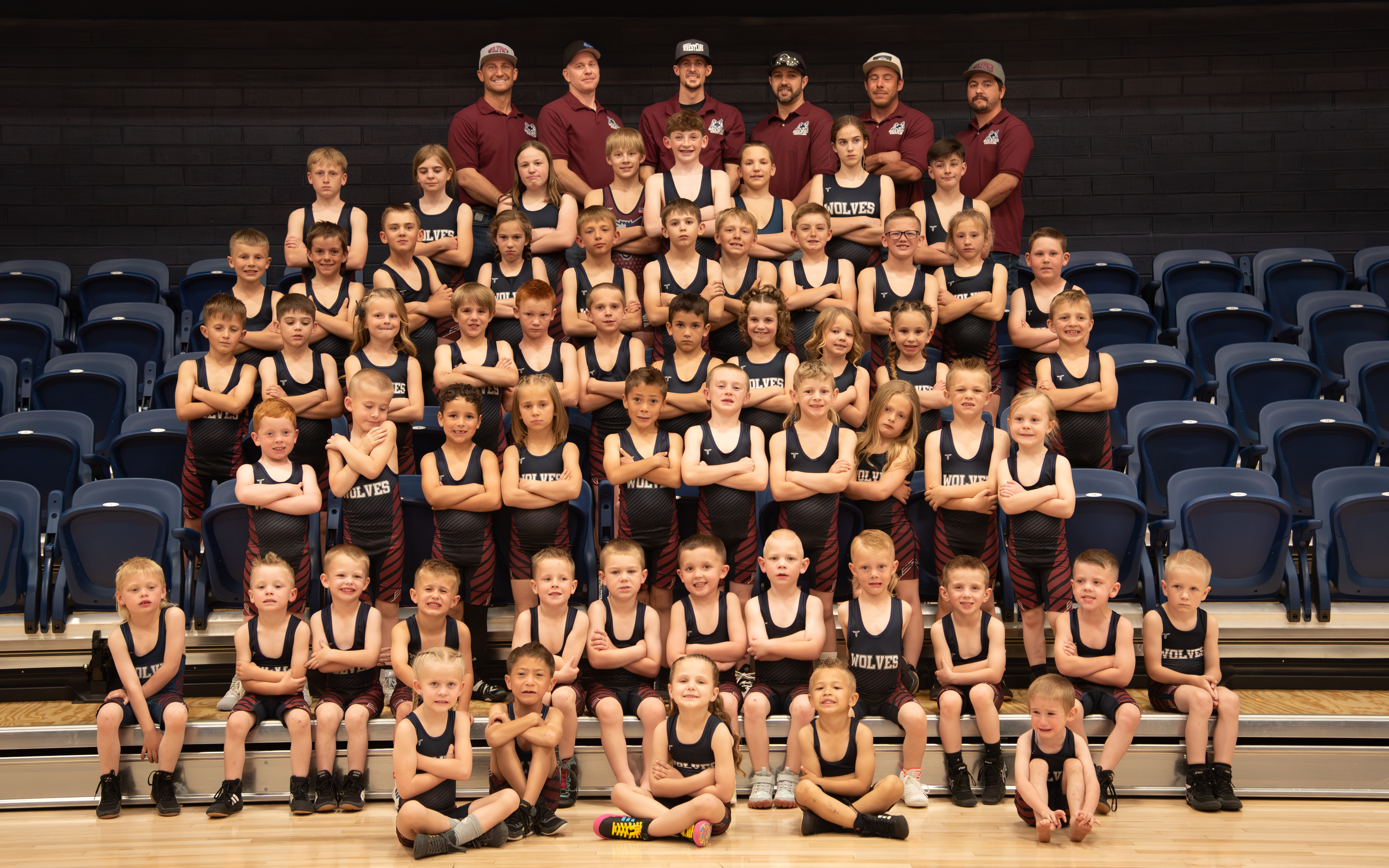 North Sevier youth boys wrestling team