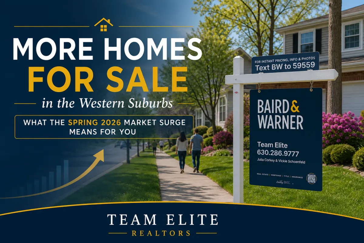 More Homes for Sale in the Western Suburbs: What the Spring 2026 Market Surge Means for You