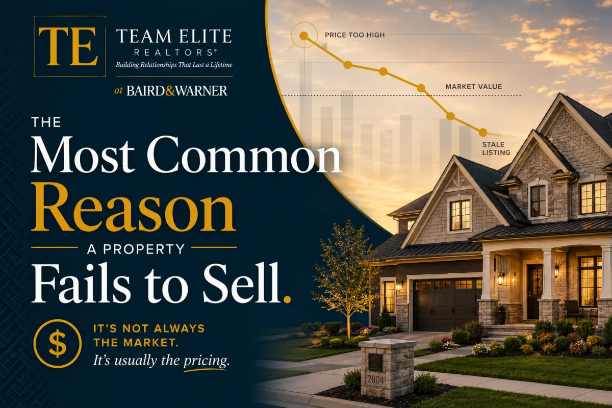 The Most Common Reason a Property Fails to Sell