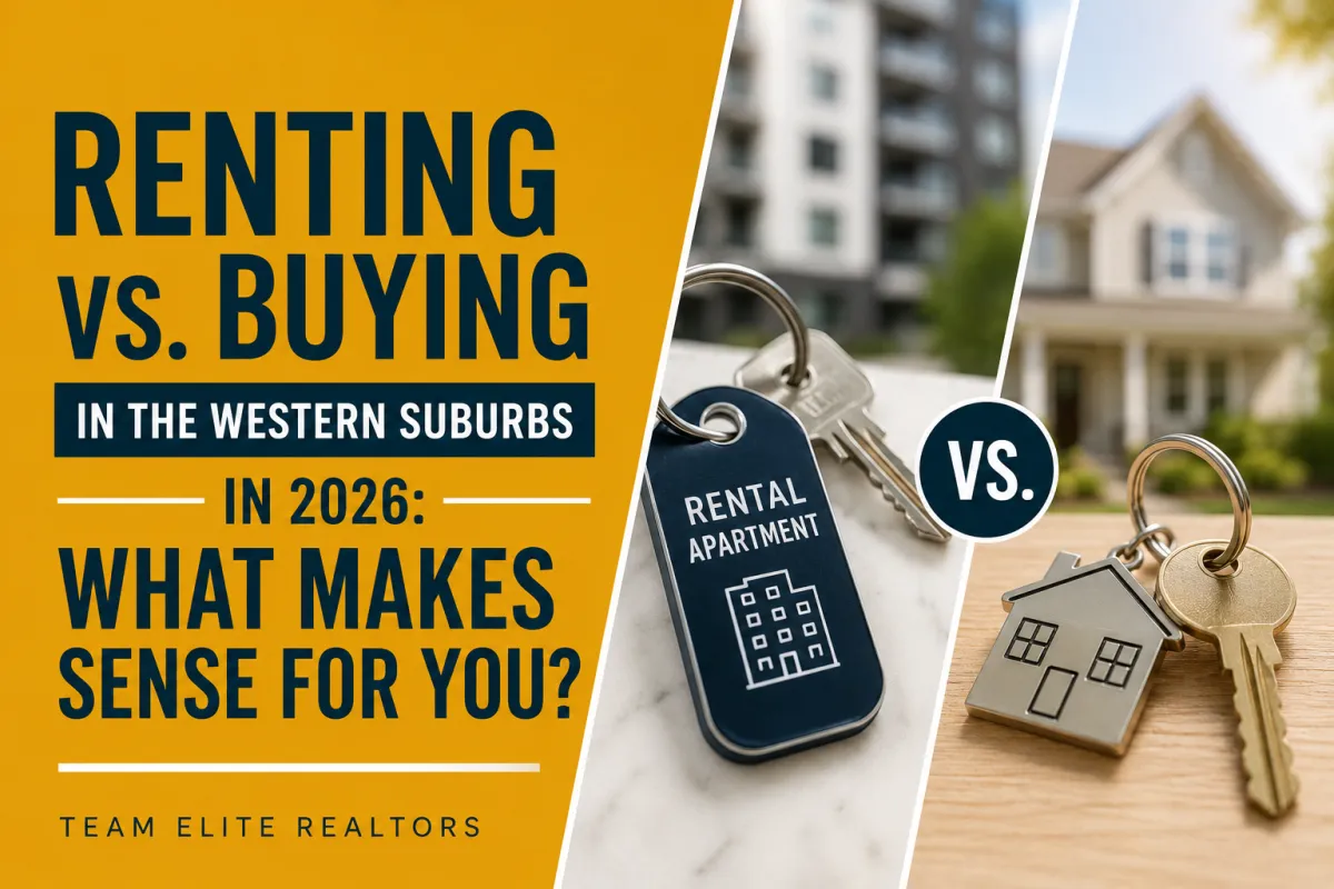 Renting vs. Buying in the Western Suburbs in 2026: What Makes Sense for You?