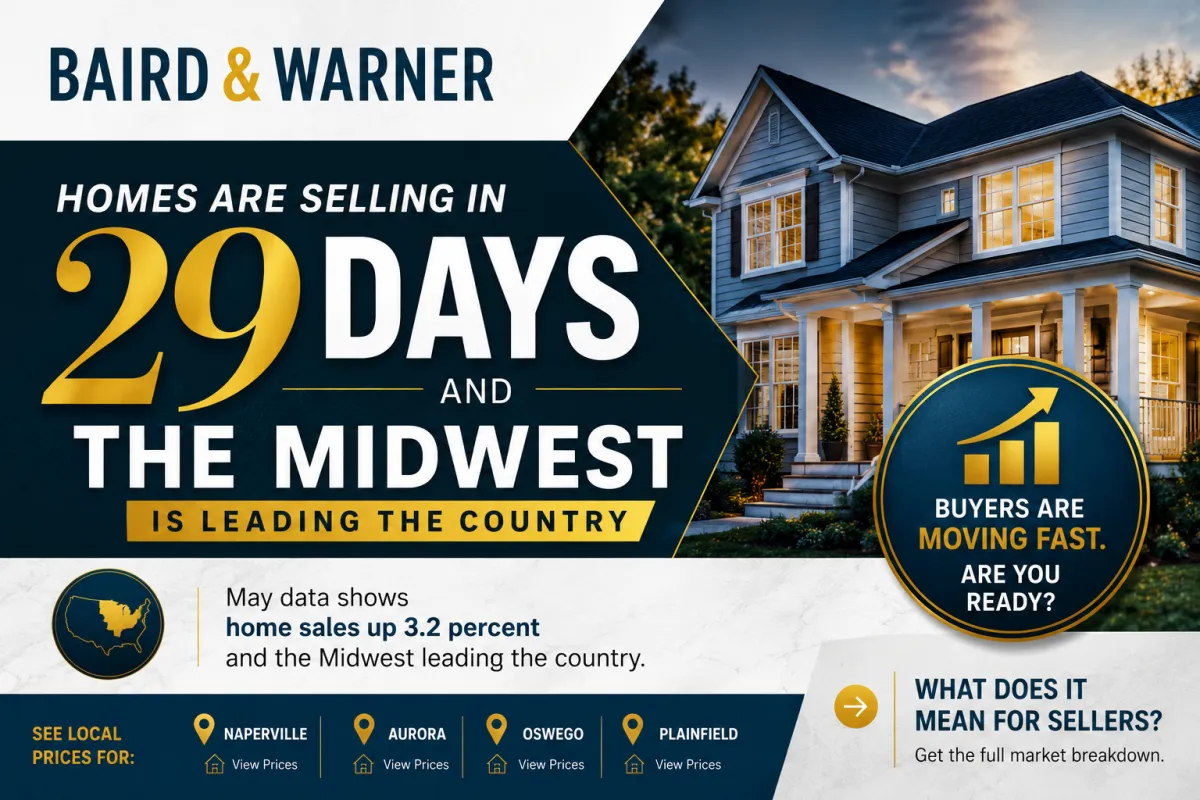 Homes Are Selling in 29 Days and the Midwest Is Leading the Country