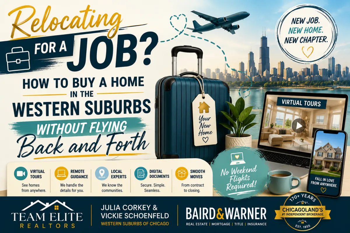 Relocating for a Job? How to Buy a Home in the Western Suburbs Without Flying Back and Forth