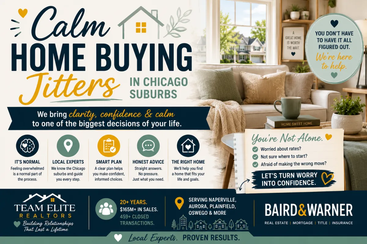 Calm Home Buying Jitters in Chicago Suburbs