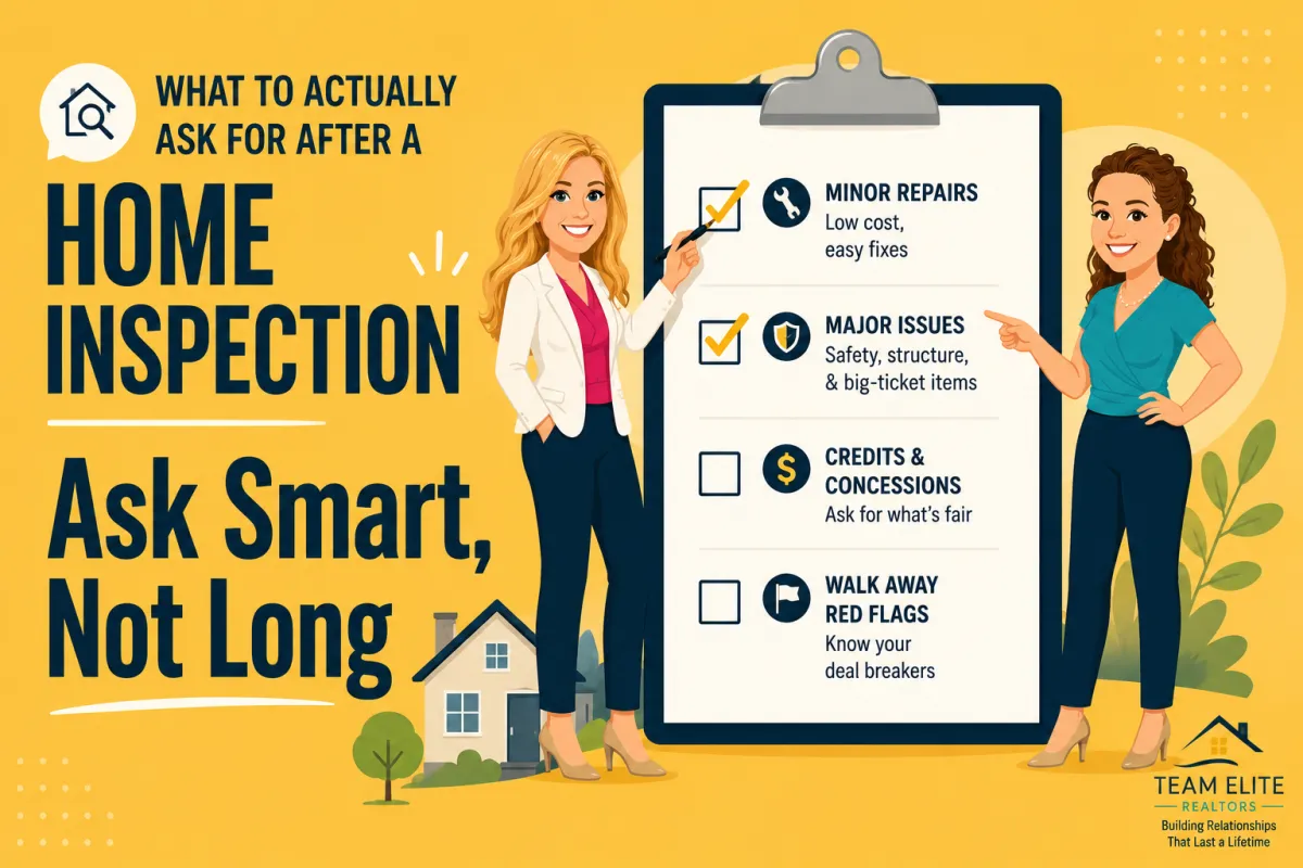 What to Actually Ask For After a Home Inspection