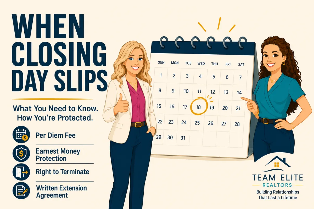 What Happens If Your Buyer Misses Closing, A Seller's Guide