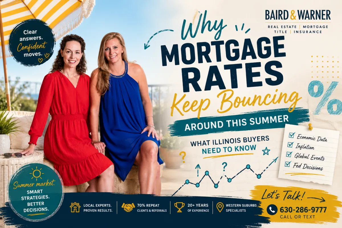 Why Mortgage Rates Keep Bouncing Around This Summer