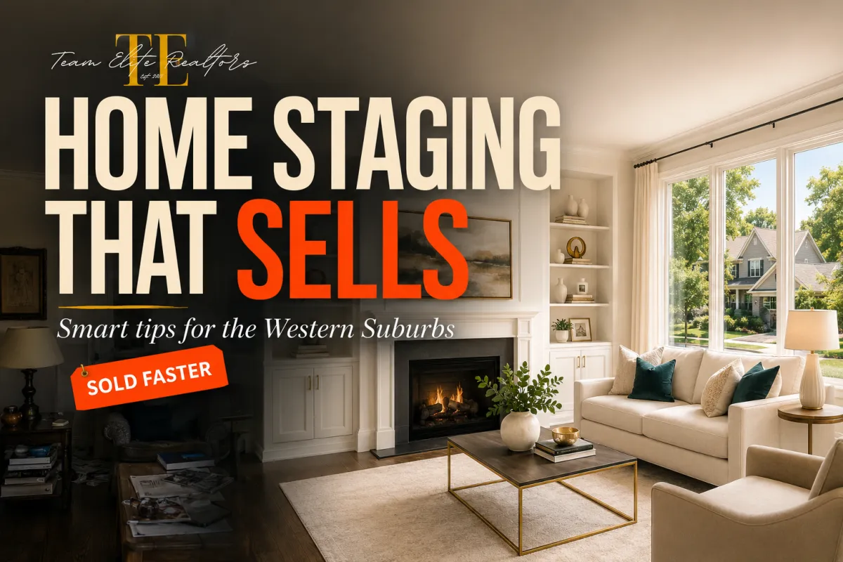 Home Staging Tips That Actually Help Your House Sell Faster in the Western Suburbs