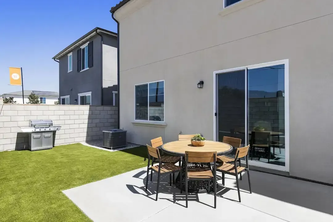 San Bernardino Concrete builds and installs Patio.