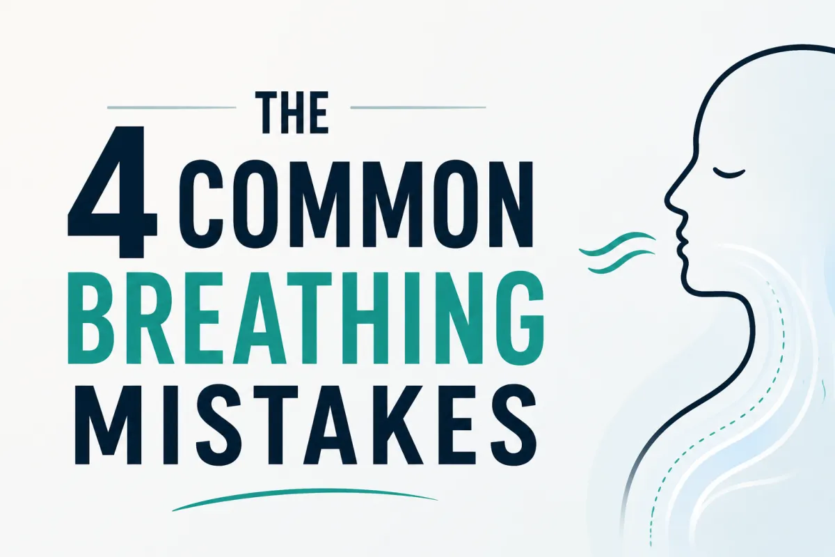 The 4 Common Breathing Mistakes