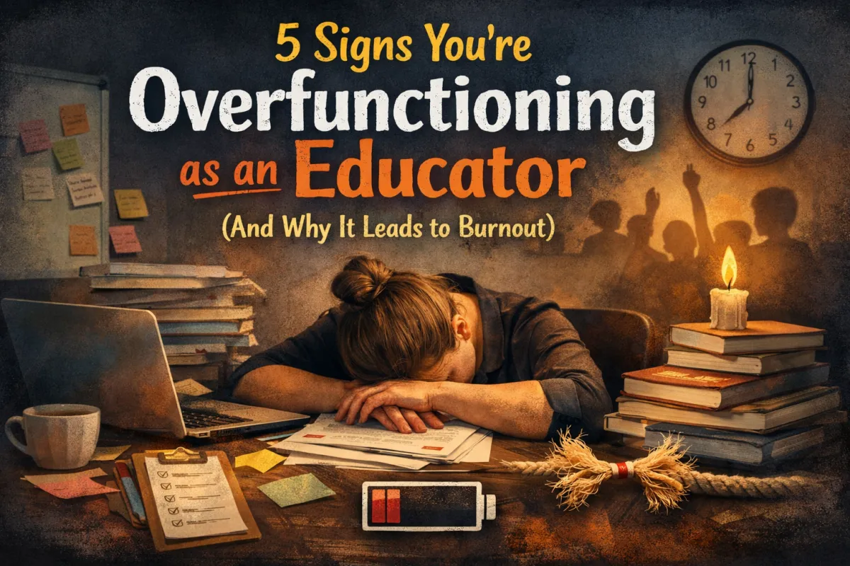 signs of overfunctioning educator burnout