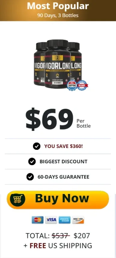 vigorlong 3 bottle price
