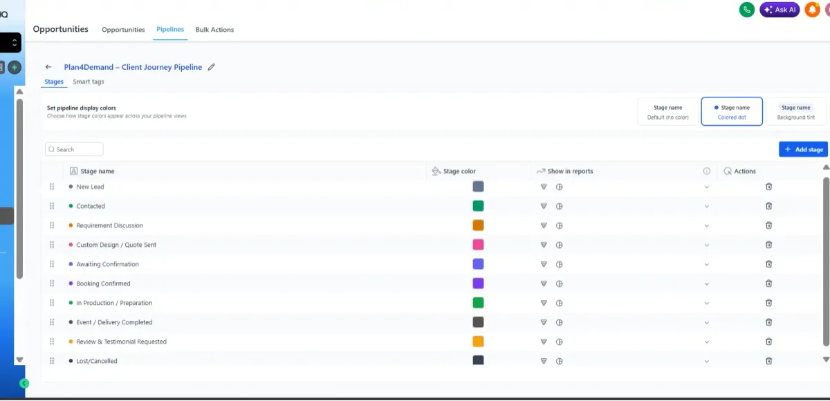Lead Generation Funnel interface preview