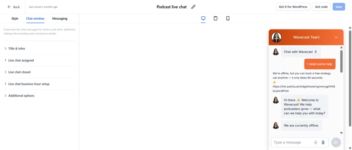 Lead Generation Funnel interface preview
