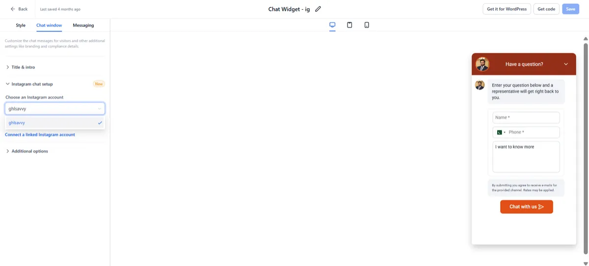 Lead Generation Funnel interface preview