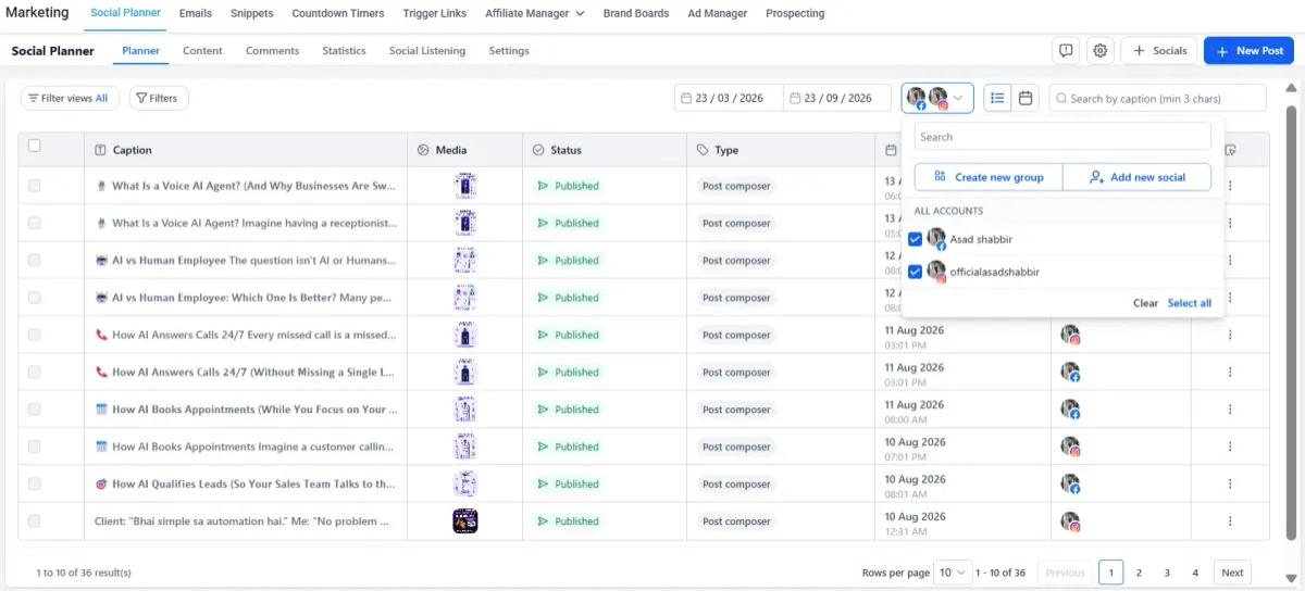 Lead Generation Funnel interface preview