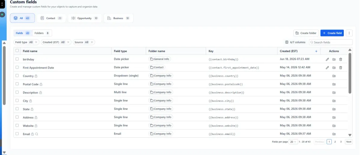 Lead Generation Funnel interface preview