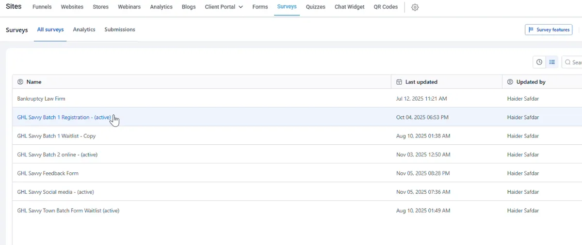 Podcast Guest Funnel interface preview
