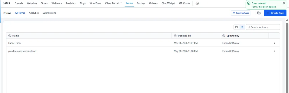 Podcast Guest Funnel interface preview