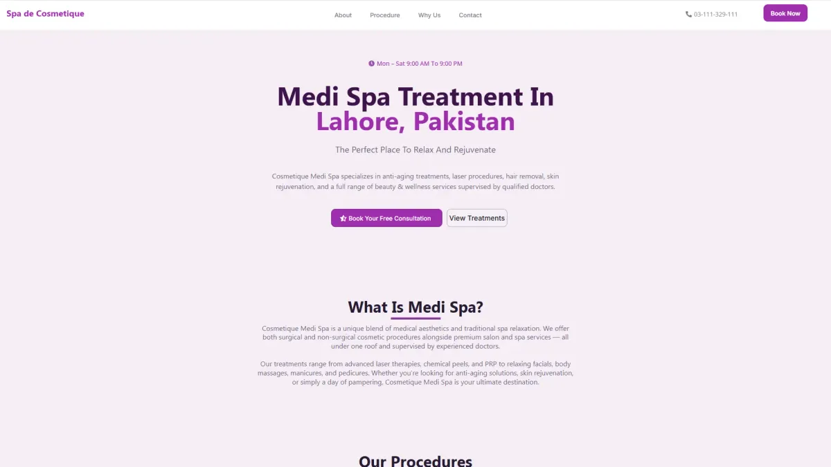 Lead Generation Funnel interface preview