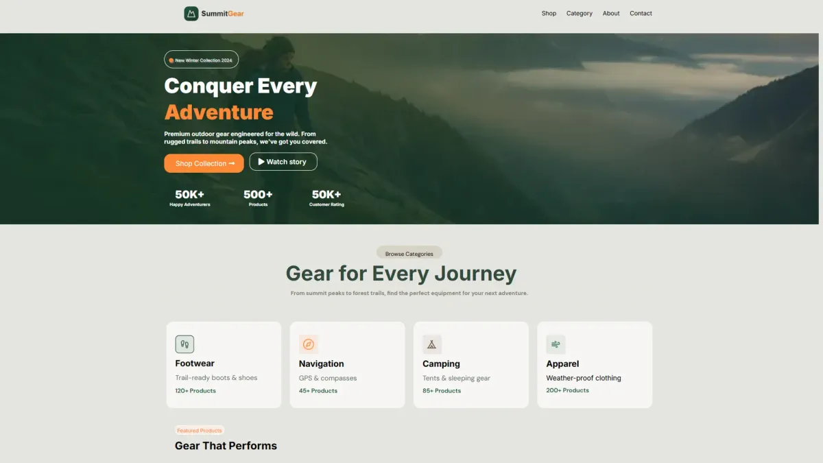 Lead Generation Funnel interface preview