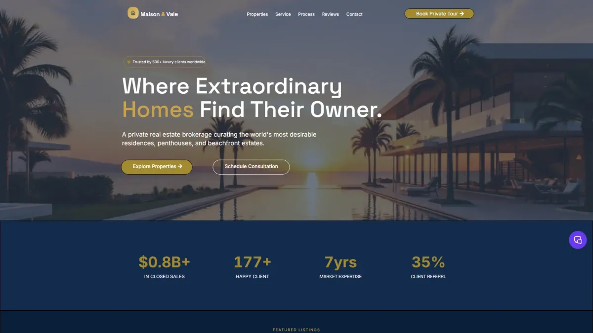 Lead Generation Funnel interface preview