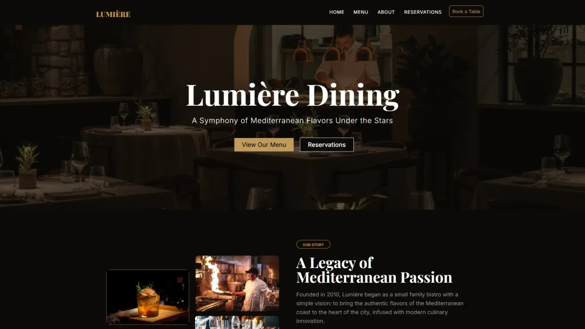 Lead Generation Funnel interface preview