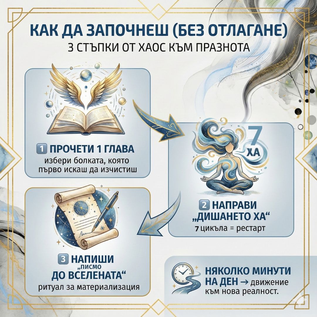 Пейзажна 3:2 фотография на спокойна стая за медитация с мека златиста светлина и неетнически минималистични детайли, чувство за тишина и вътрешен мир, фотографичен стил, атмосфера на безопасност и покой.