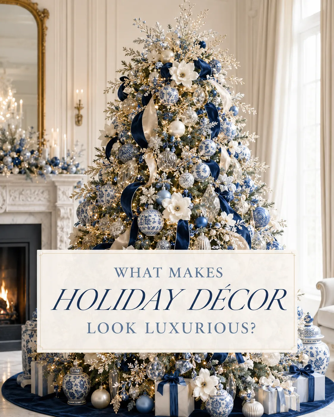 What Makes Holiday Décor Look Luxurious?